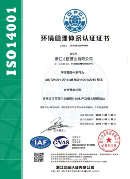 ISO14001-Stainless Steel Pipe Fittings