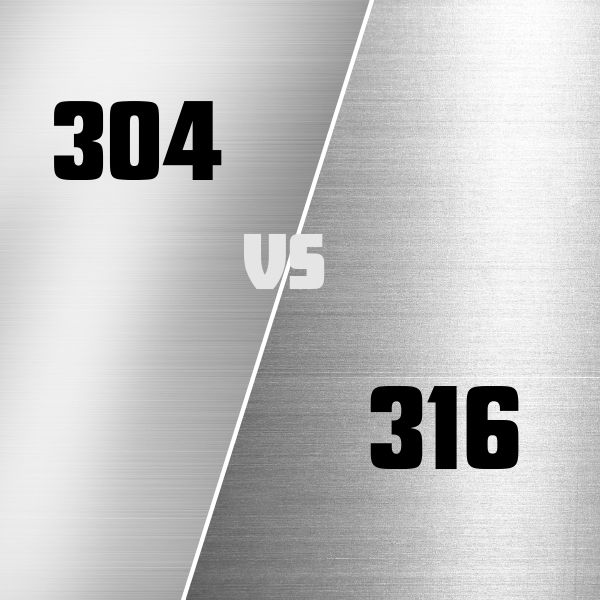 stainless steel 304 316 difference